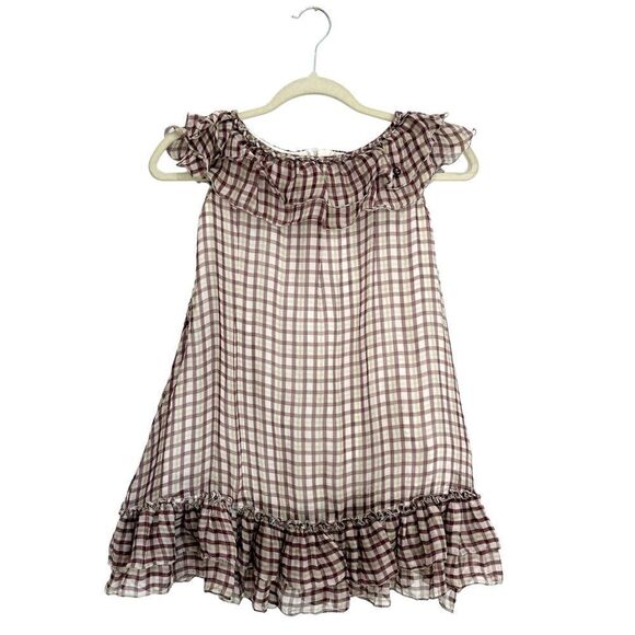 GOLCE & GABBANA Junior silk plaid Dress - Picture 1 of 9